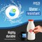 25 Sheets Glossy White - Premium Printable Vinyl Sticker Paper for Inkjet Printer
